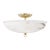 Hudson Valley Lighting Mark D. Sikes Somerset 3-Light Semi Flush For Sale