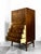 Brown French Walnut Secretary, Denmark, 1950s For Sale - Image 8 of 18