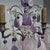 19th Century Opulent French Louis XV Huge Natural Rose Quartz, Amethyst and Clear Quartz Rock Crystal Girandole, Table Lamp For Sale In Miami - Image 6 of 18