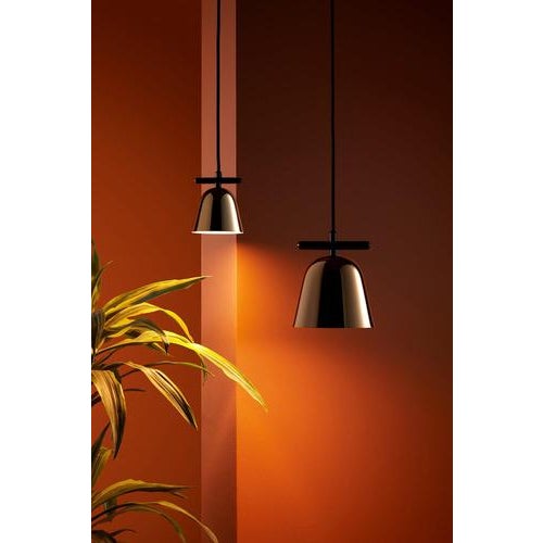 Metal Black Matte Lighto T Gr Lamp with Black Chrome Cup by Jamie Hayon for Parachilna For Sale - Image 7 of 8