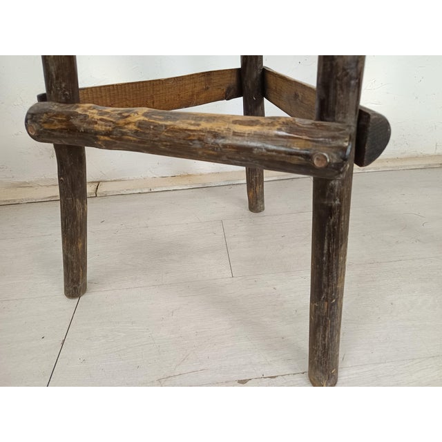 Brutalist Bar Stools, 1970s, Set of 4 For Sale - Image 11 of 17