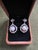Bochic "Orient" Vintage Pink Sapphire & White Pearls Earrings 18K Gold & Silver For Sale - Image 18 of 18