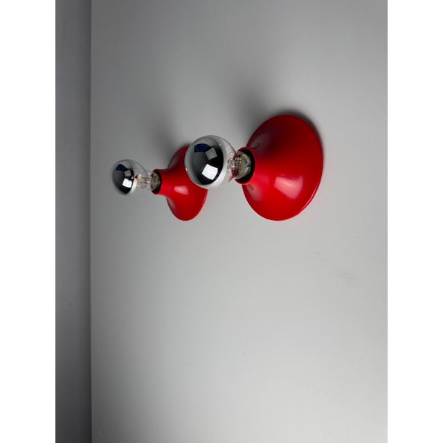 Artemide Teti Wall Lamps by Vico Magistretti for Artemide, Italy, 1970s, Set of 2 For Sale - Image 4 of 8