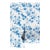 Chirp Society Floral Grasscloth Wallpaper by House Party | French Blue | 6 Yards For Sale