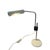 White and Chrome Adjustable Desk Lamp from Hala Zeist For Sale - Image 5 of 7