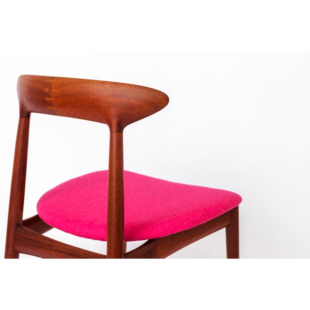 Brown Danish Teak Chair by Kurt Østervig, 1950s For Sale - Image 8 of 12