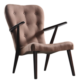 Vintage Danish Style Lounge Chair, 1950s