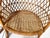 Vintage Hooded Rattan Chairs- A Pair For Sale - Image 10 of 12