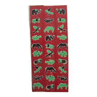 The Grand Savanna African Beaded Panel For Sale