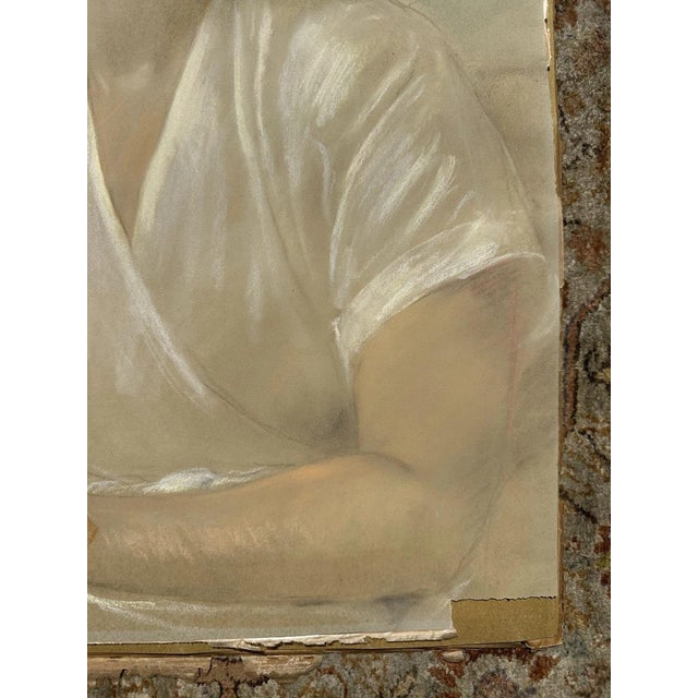 Heinrich Pforr, Still Gaze, 1948, Pastel on Paper For Sale - Image 6 of 13