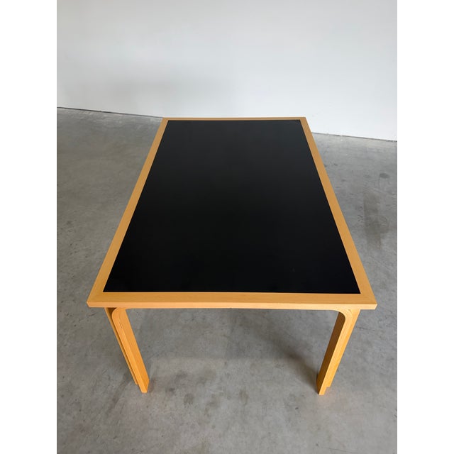 Wood Vintage Rud Thygesen and Johnny Sørensen for Magnus Olesen 8000 Series Dining Set, 7pcs For Sale - Image 7 of 12