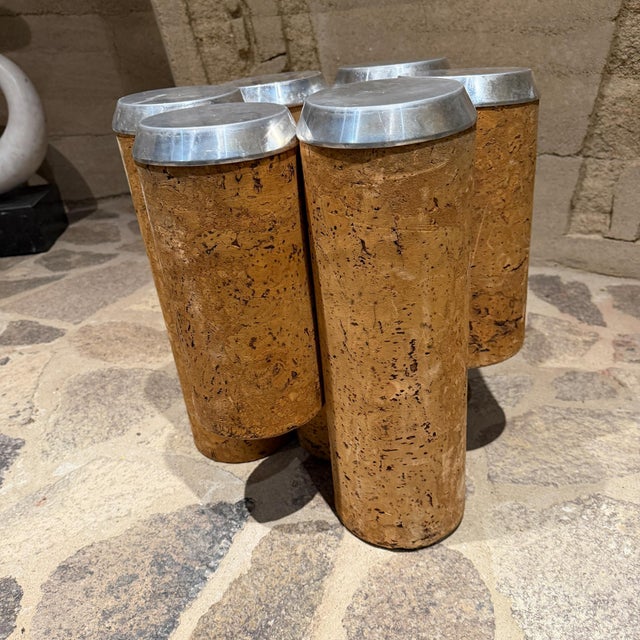 Designer Cork Coffee Table Contemporary After Laurie Wiid Van Heerden For Sale - Image 9 of 14