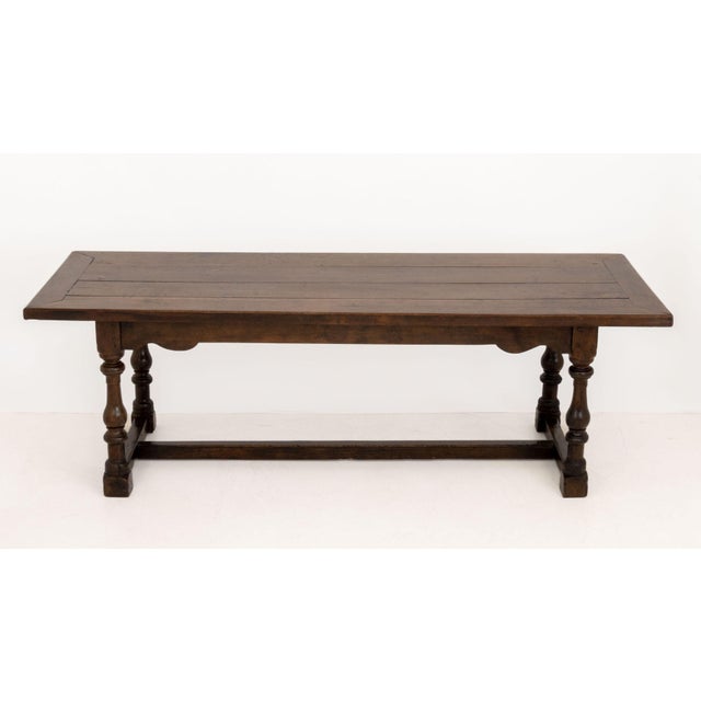 Charles I Style Oak Refectory Table For Sale - Image 9 of 10