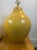 1970s 1970s Organic Modern Yellow Ceramic Lamps - a Pair For Sale - Image 5 of 7