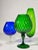 Mid-Century Empoli Glass, 1960s, Set of 3 For Sale - Image 10 of 18