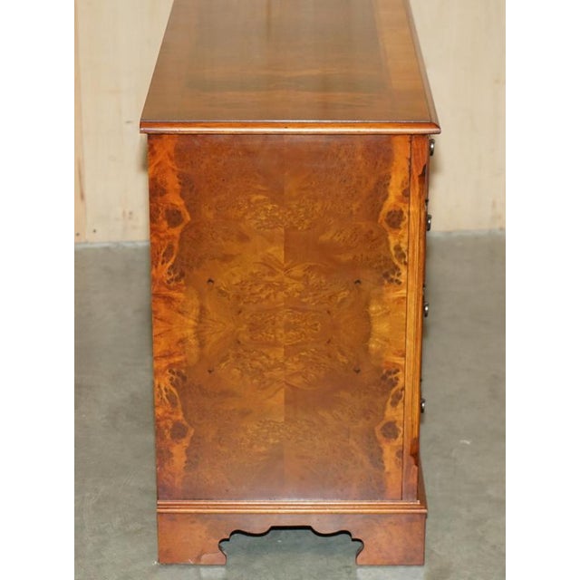 Burr and Burl Walnut Sideboard with Drawers For Sale - Image 15 of 18