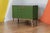 Green Glass Bar Cabinet with Brass Frame from Justfurnituress SRL For Sale - Image 9 of 15