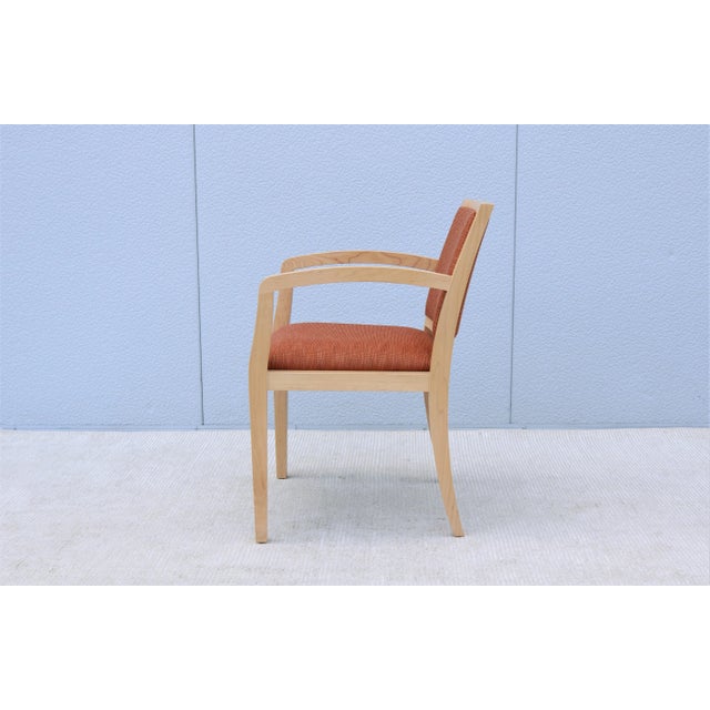 Orange Contemporary Geiger for Herman Miller Collegeville Guest Chair New, 2 Available For Sale - Image 8 of 13