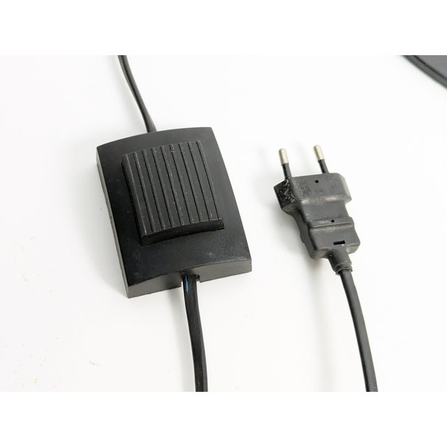 Ivory & Black Metal Polifemo Floor Lamp by Carlo Forcolini for Artemide, 1980s For Sale - Image 10 of 16