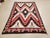 Antique Navajo Carpet, Folk Rug, Handmade Wool, Beige, Gray, Soft Coral For Sale - Image 10 of 18