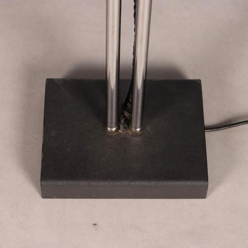 Chromed Metal Floor Lamp For Sale - Image 10 of 11