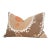 Mud Brown Suzani Lumbar Pillow For Sale