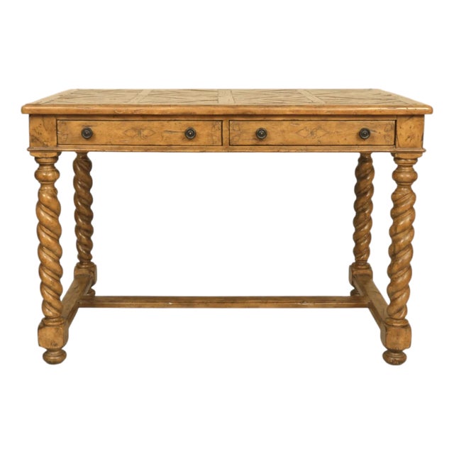 Theodore Alexander Barley Twist Desk For Sale