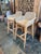 Outdoor Teak & Faux Rope Bar Stool For Sale - Image 12 of 12