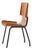 Italian Chair in Teak and Iron from Societa Compensati Curvi, 1950s For Sale