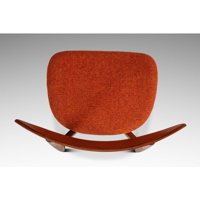 Wood Rare Danish Mid-Century Modern Desk / Side Chair in Teak & New Fabric by Harry Østergaard for Randers Møbelfabrik, Denmark, C. 1960s For Sale - Image 7 of 18