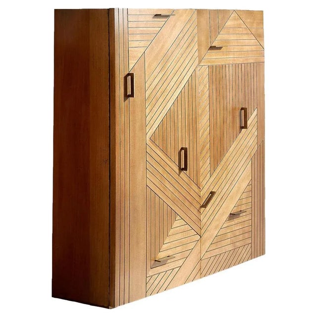 Tauro Wooden Cabinet by Lola Glamour For Sale - Image 9 of 9
