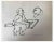 Figures is a China ink Drawing realized by Mino Maccari (1924-1989) in the 1960s. Hand-signed on the lower. Good...