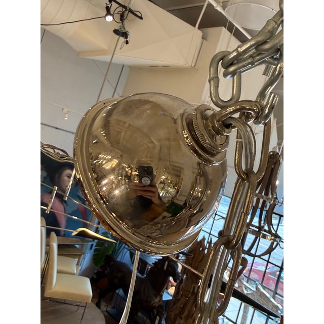 Hudson Valley Lighting Roundout Nine-Light Chandelier For Sale - Image 11 of 12