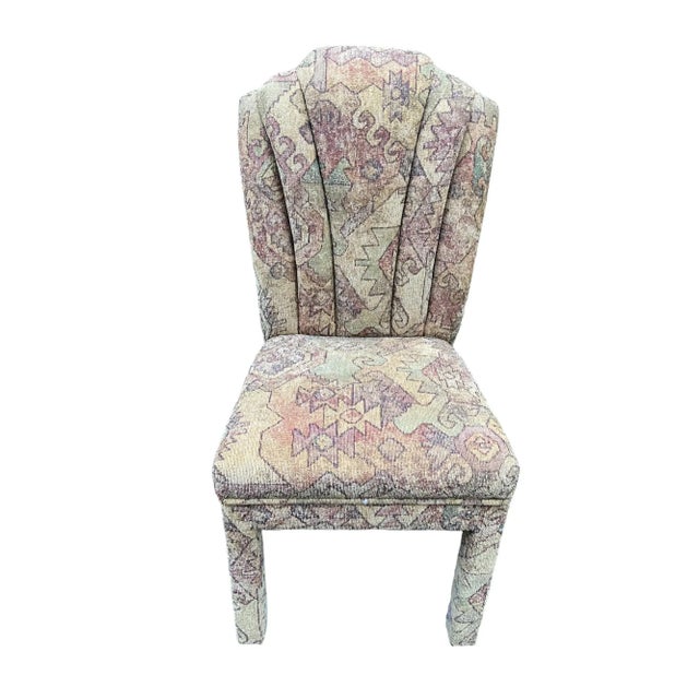 Quick Hits: Late 20th-century Douglas Furniture side chair Style: Retro (1990s-inspired) Dimensions: 19.25ʺW × 22ʺD ×...