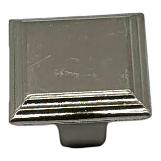 Thomasville Knob Square Polished Nickel For Sale