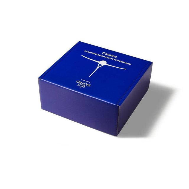 Ceramic Deep Flat Arete Plates by Charlotte Prerriand for Cassina, Set of 2 For Sale - Image 7 of 14