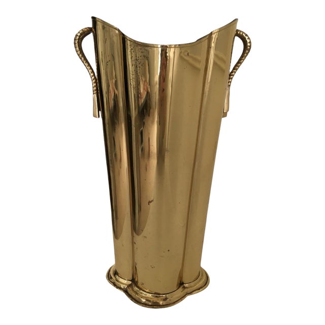 Vintage Brass Umbrella Stand Chairish