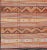 Turkish Turkish Kilim Vintage Rug With Assorted Stripe Design in a Variety of Colors For Sale - Image 3 of 13