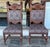 Design Plus Gallery presents a Pair of Renaissance Revival Dining Room Chairs. The have deep, highly detailed hand carving...