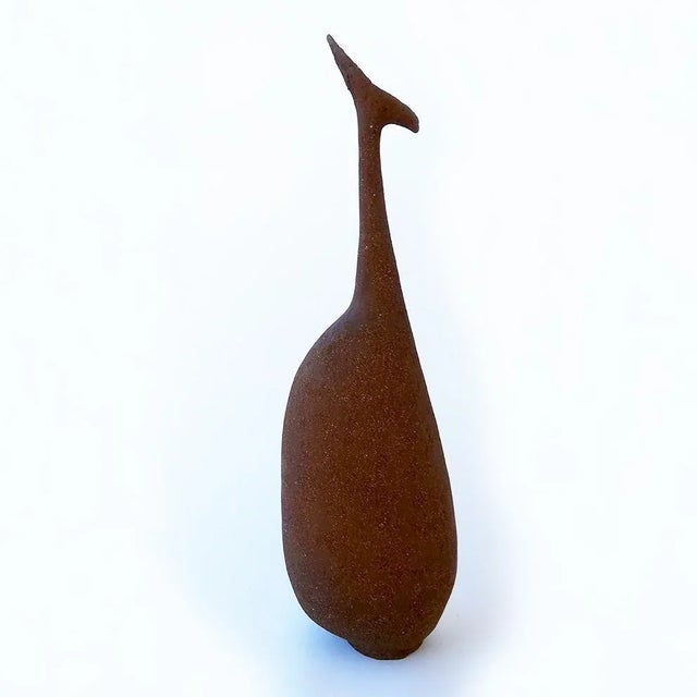 1950s Mid-Century Italian Ceramic Vase by Roberto Rigon For Sale - Image 5 of 6