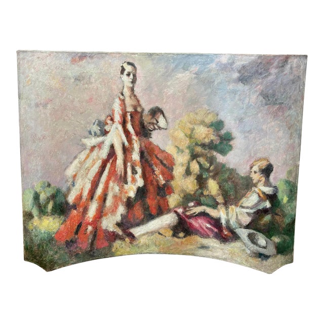 Early 20th Century Charles Guérin Painting For Sale