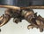 Mid 19th Century Antique Monumental Baroque Style Giltwood Console Table With Ebonized Top, 74.5” For Sale - Image 5 of 12