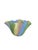 Art Glass Ruffled Decorative Bowl For Sale - Image 4 of 12
