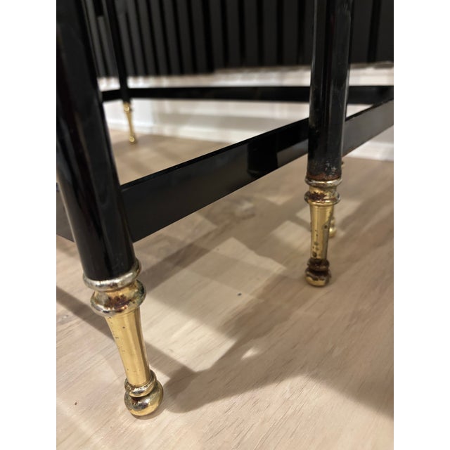 2000 - 2009 Vintage Hollywood Regency Nesting Tables by Design Institute of America For Sale - Image 5 of 9