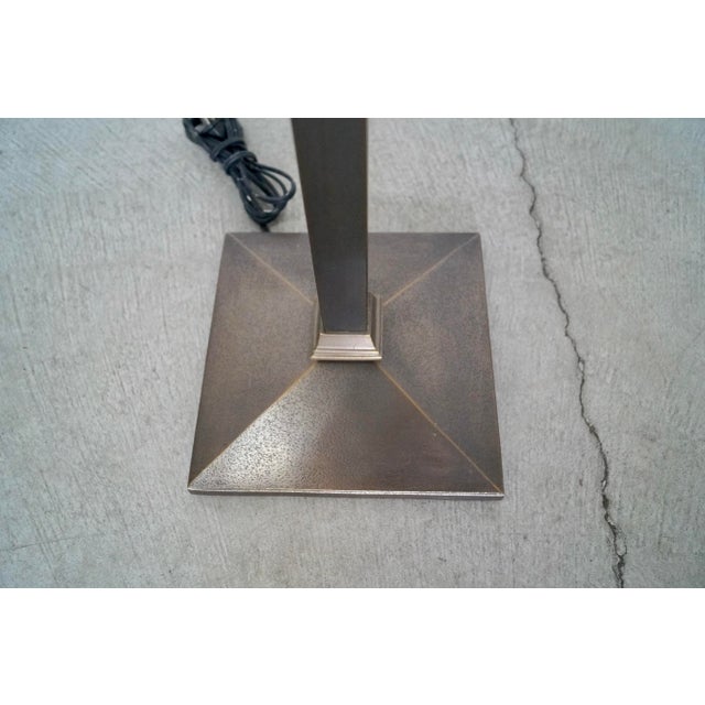 Restoration Hardware Aged Bronze Floor Lamp Chairish