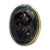 Antique 14k Gold Agate Cameo Ring, Size 4 For Sale - Image 9 of 11
