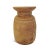 Rustic Vintage Mid 20th Century India Wood Pot For Sale - Image 3 of 7