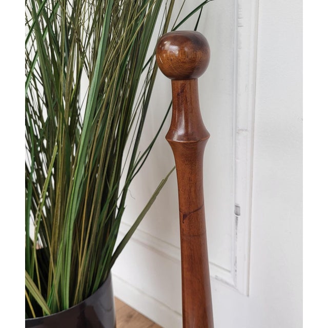 Italian Wooden Door Stop, 1970s For Sale - Image 4 of 7