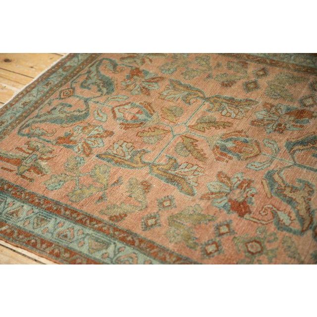 1930s Vintage Persian Lilihan Floral Arabesque Wool Rug For Sale - Image 11 of 11