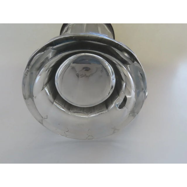 German Glass Pewter Enamel Stein Mug Tankard Glass For Sale - Image 11 of 11